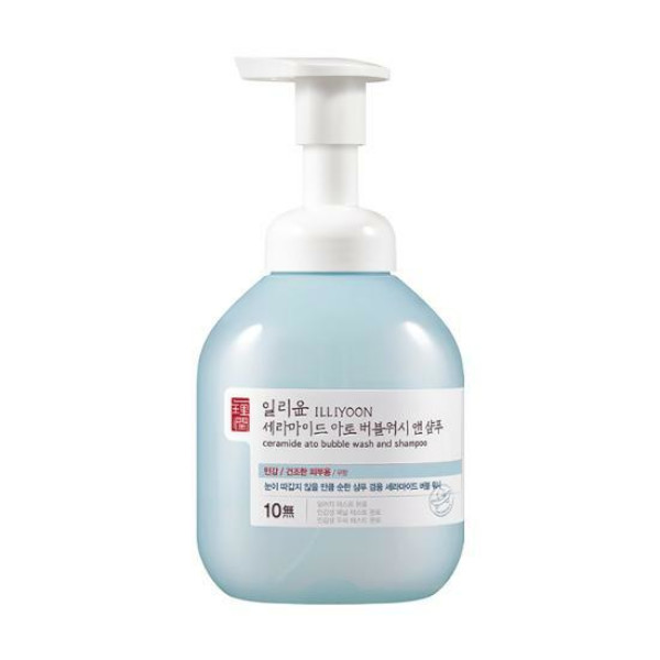 ILLIYOON - Ceramide Ato Bubble Wash and Shampoo 400ml - 400ml Top Merken Winkel